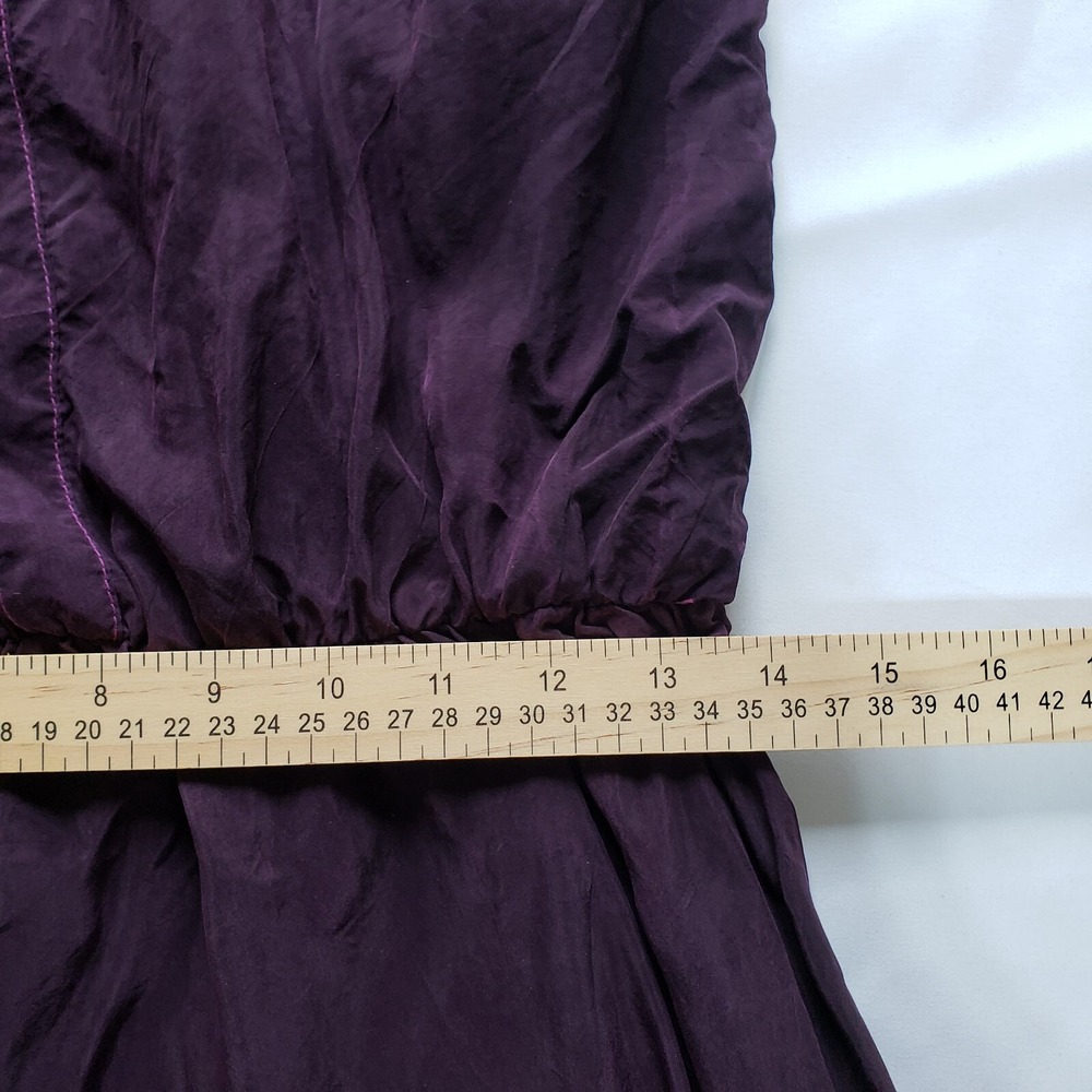 Hard Tail Forever Silk Purple Maxi Dress Sz Medium Boho Bemberg Sleeveless - Picture 6 of 11